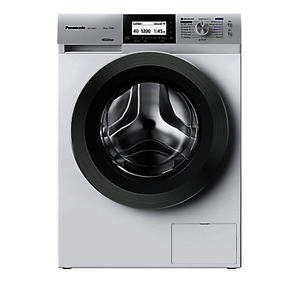 Panasonic NA-168ZS1WGB Freestanding Washing Machine with Steam, 8kg Load, A+++ Energy Rating, 1600rpm Spin, White Panasonic NA-168ZS1WGB Freestanding Washing Machine with Steam, 8kg Load, A+++ Energy Rating, 1600rpm Spin, White